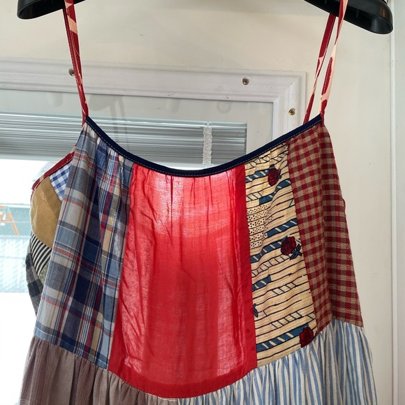 NWOT La Reunion Patchwork Dress Size 1 - Picture 4 of 7